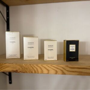 Chanel Coco Mademoiselle Perfume boxes!!!